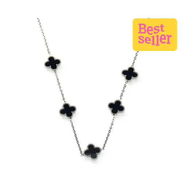 RICH LUI BLACK SILVER ZİNCİR (Paslanmaz Çelik)