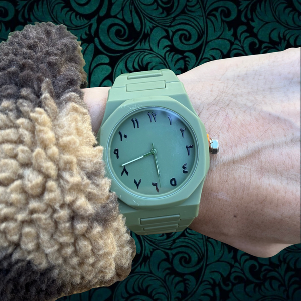 RICH MATTE DUBAI GREEN PREMIUM WATCH (Polycarbon)