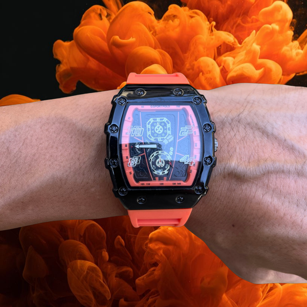 RICH RM ORANGE BLACK PREMIUM WATCH