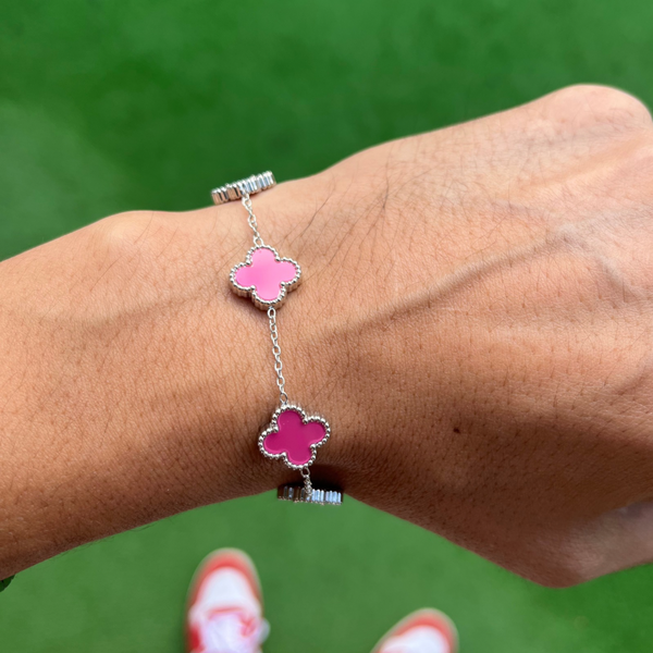 RICH LUI PINK SILVER EDITION BİLEKLİK (Paslanmaz Çelik)