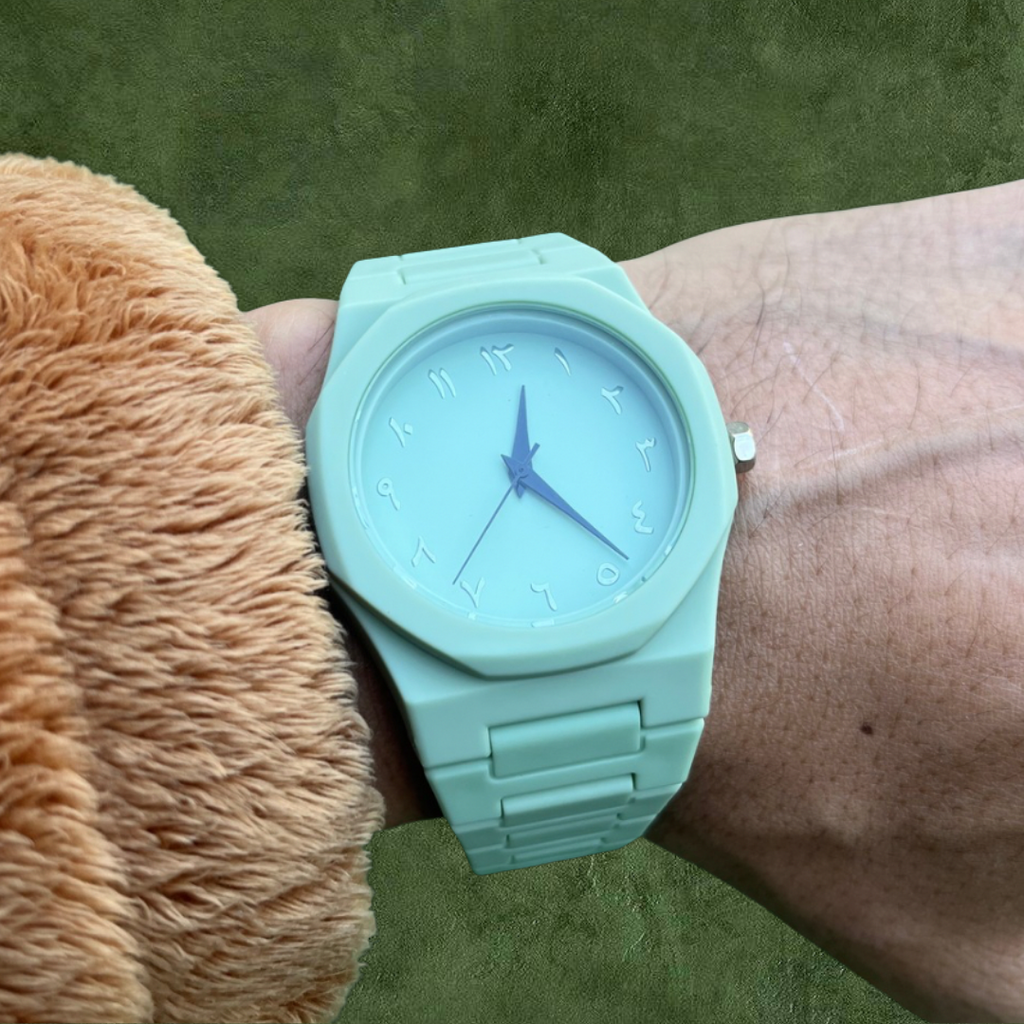 RICH MATTE LIGHT GREEN PREMIUM WATCH (Polycarbon)