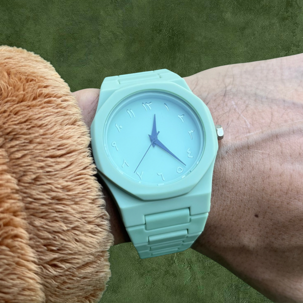 RICH MATTE LIGHT GREEN PREMIUM WATCH (Polycarbon)