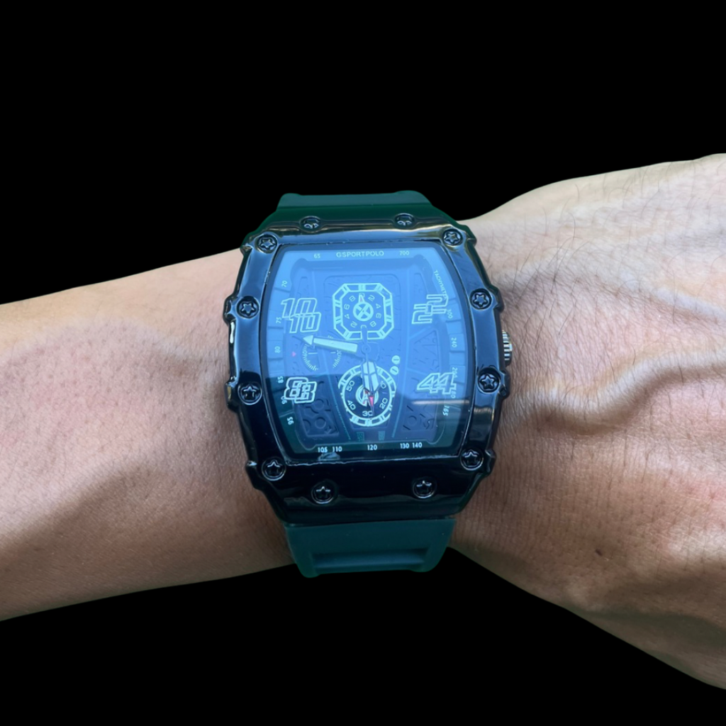 RICH RM GREEN BLACK PREMIUM WATCH