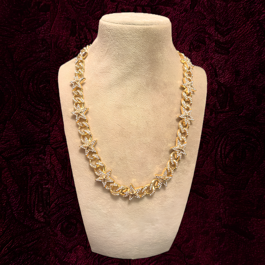 RICH STAR GOLD CUBAN CHAIN 13mm (Limited Edition)