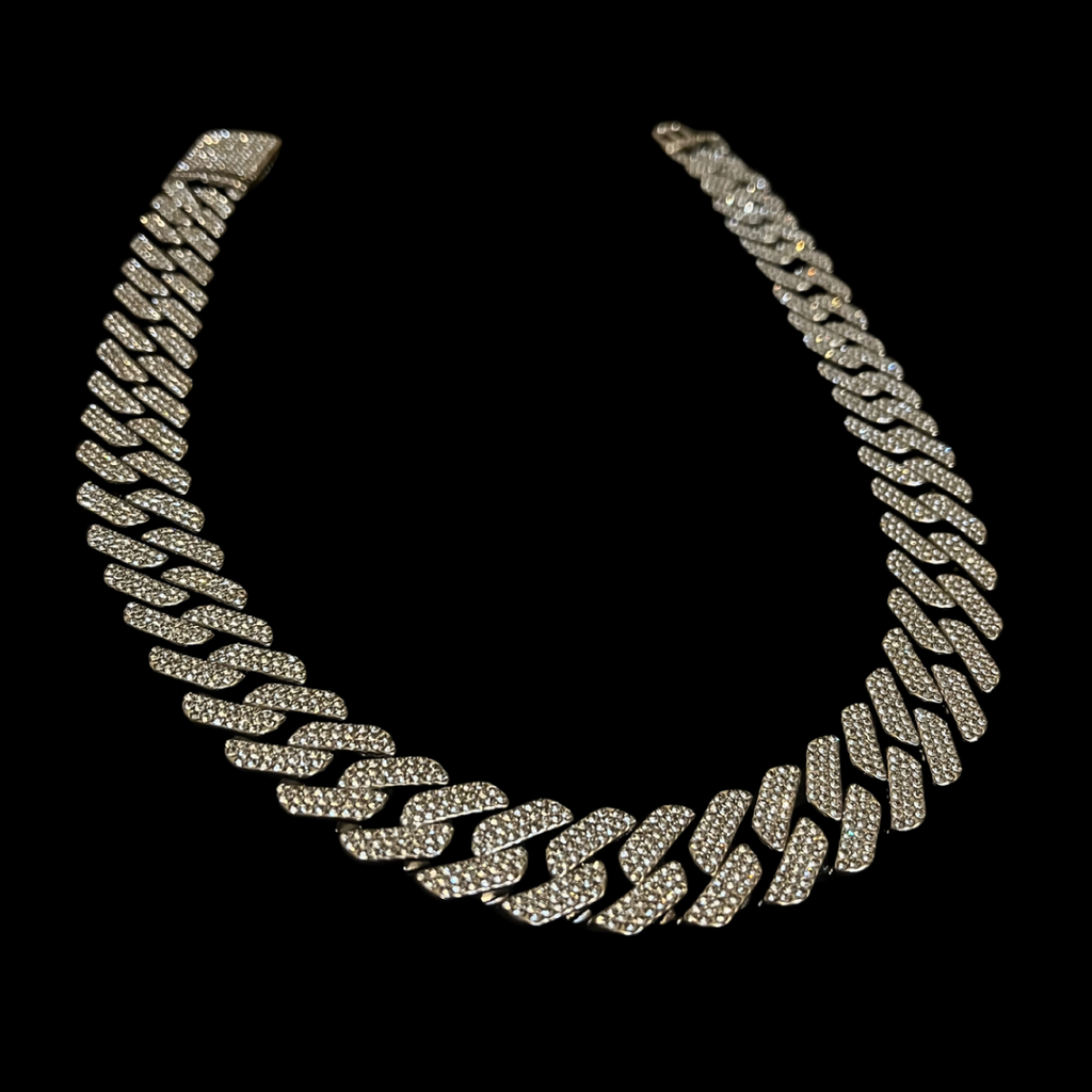 RICH DIAMOND MIAMI CHAIN 20mm (Bakır)