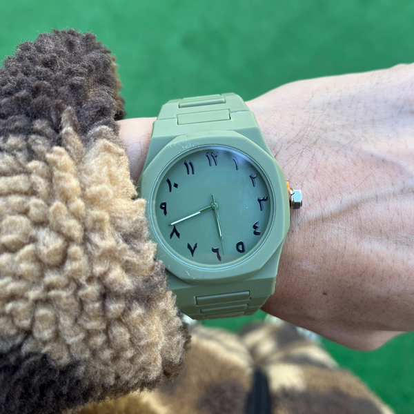 RICH MATTE DUBAI GREEN PREMIUM WATCH (Polycarbon)