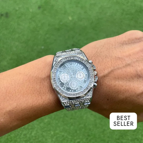 RICH BIGGY DIAMOND WATCH