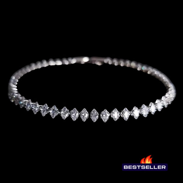 RICH SPIKE DIAMOND BRACELET (Zircon)