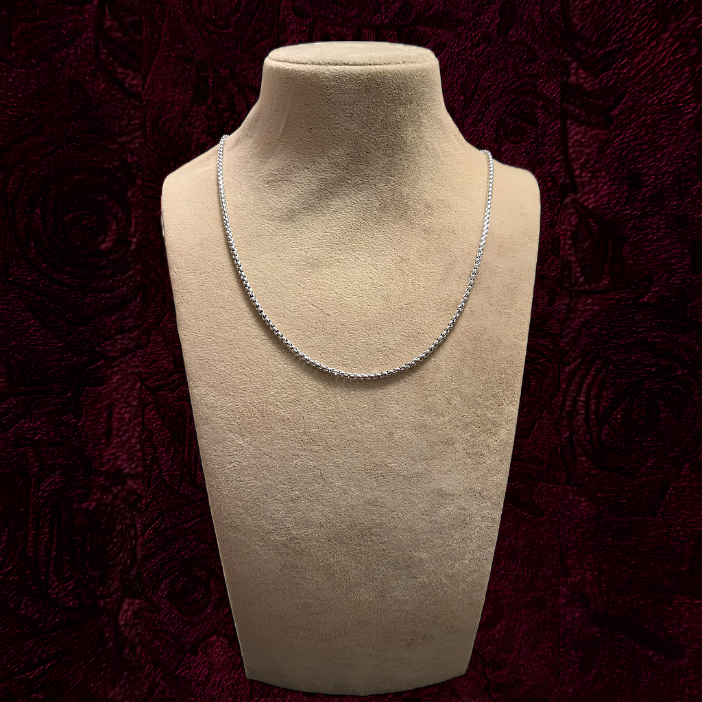 RICH SILVER ROUND CHAIN 2mm (Paslanmaz Çelik)