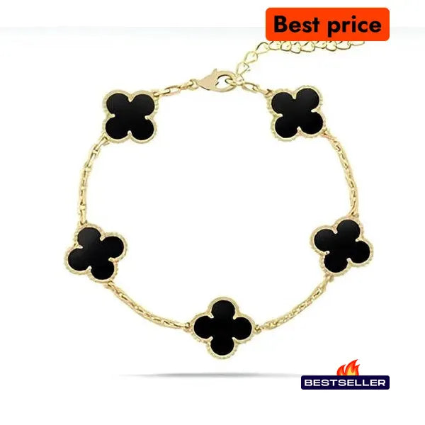 RICH LUI BLACK GOLD EDITION BİLEKLİK (Paslanmaz Çelik)