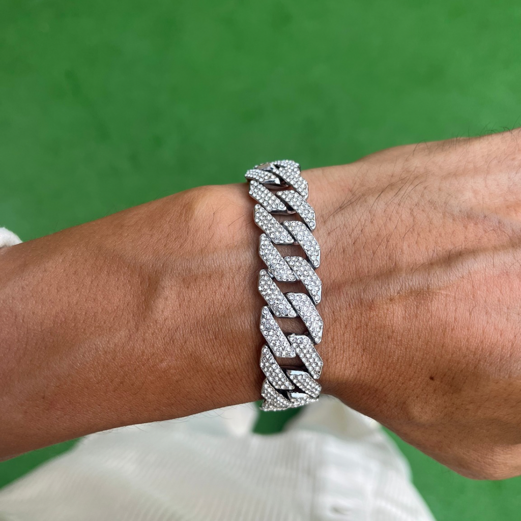 RICH ROYAL DIAMOND MIAMI BRACELET 16mm