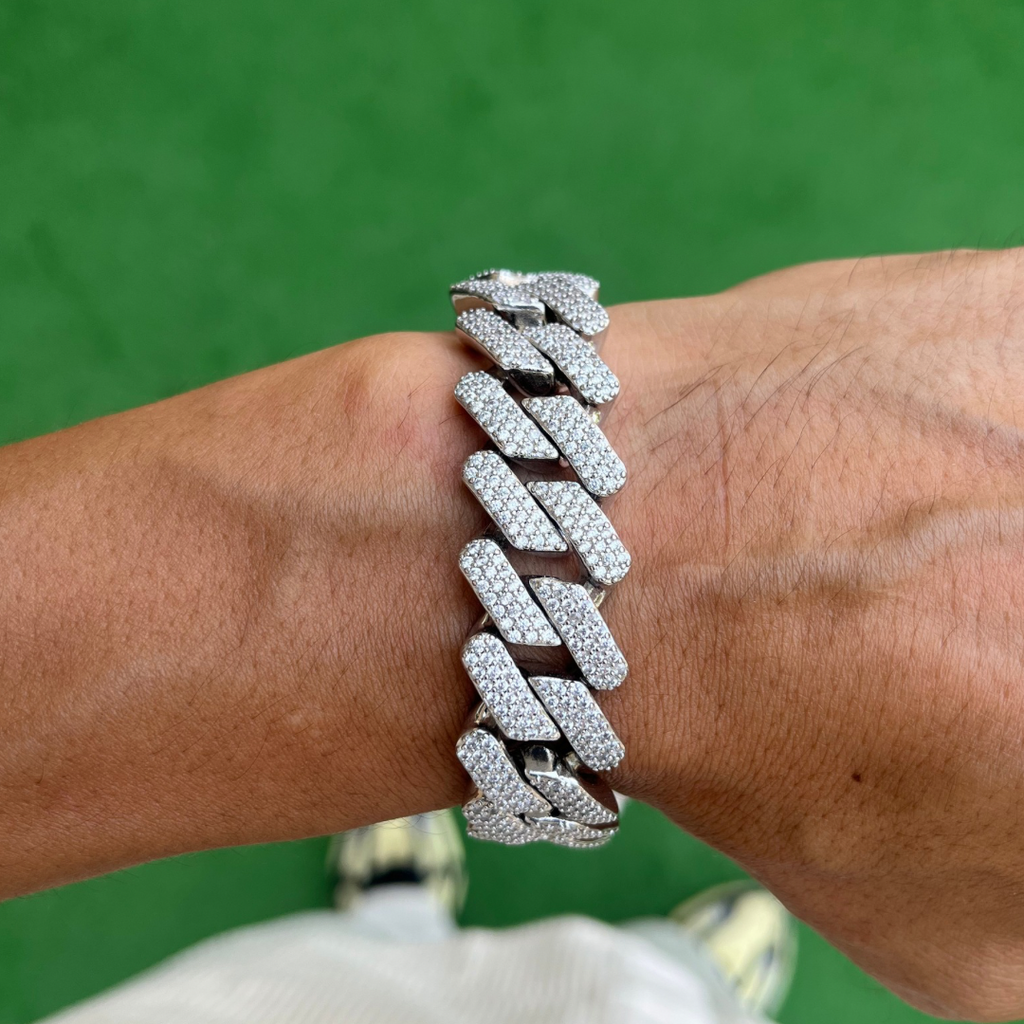 RICH ICE BRACELET 20mm (Gold Plated)