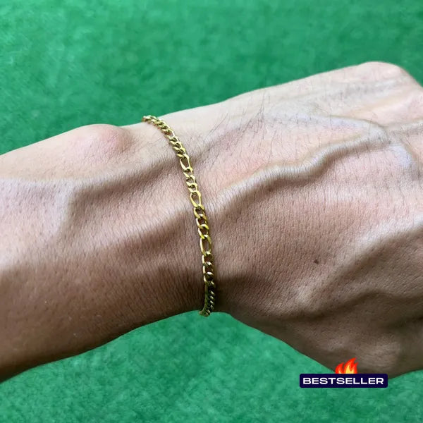 RICH KING CLASSICO GOLD BİLEKLİK 2mm (Paslanmaz Çelik)