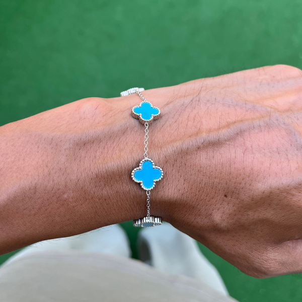 RICH LUI BABY BLUE EDITION BİLEKLİK (Paslanmaz Çelik)