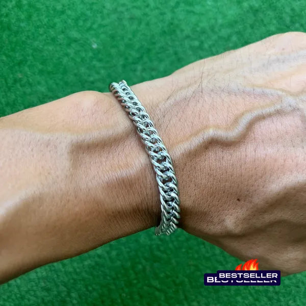 RICH BIGGY ALLIGATOR BİLEKLİK (Paslanmaz Çelik)
