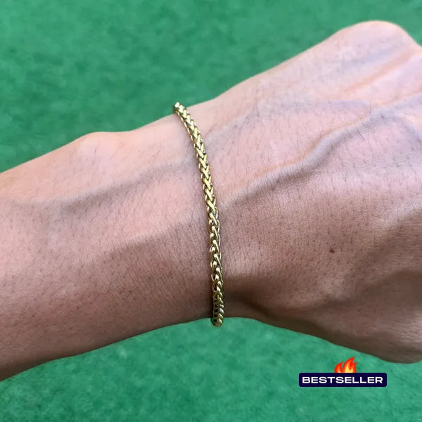 RICH CURB GOLD BİLEKLİK