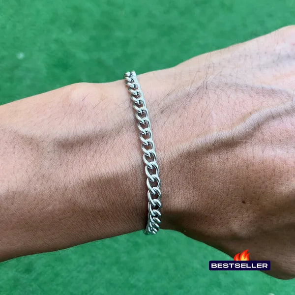 RICH CLASSIC SILVER BİLEKLİK (Paslanmaz Çelik)