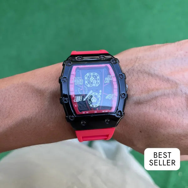 RICH RM RED BLACK PREMIUM WATCH