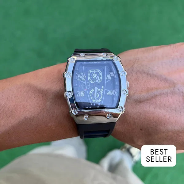 RICH RM BLACK GRAY PREMIUM WATCH