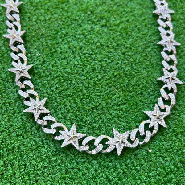 RICH STAR DIAMOND CUBAN CHAIN (Bakır)