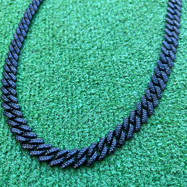 RICH BLACK MIAMI CHAIN 14mm (Bakır)
