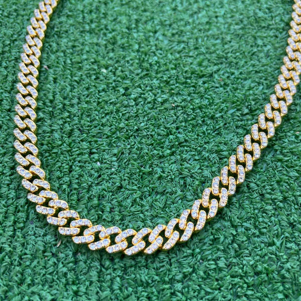 RICH GOLD CUBAN CHAIN 8mm (Bakır)