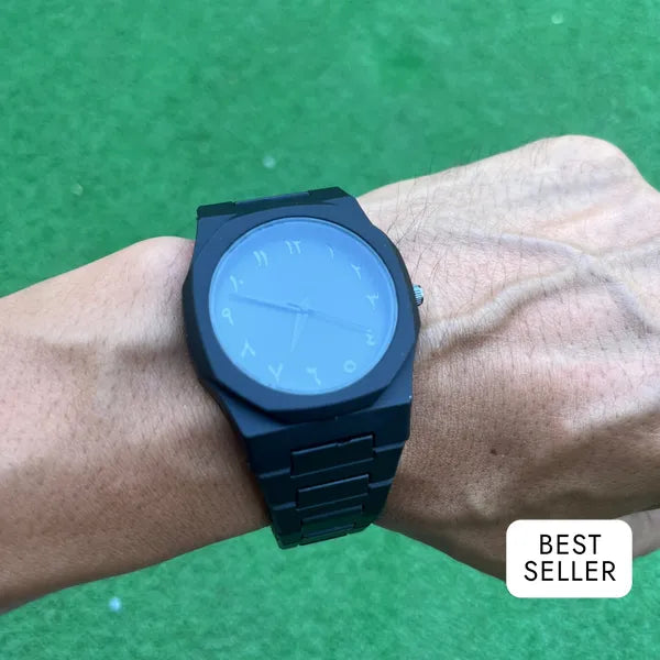 RICH DUBAI MATTE BLACK PREMIUM WATCH