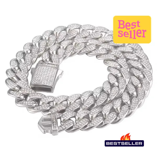 RICH CUBAN CHAIN 16mm (Paslanmaz Çelik)