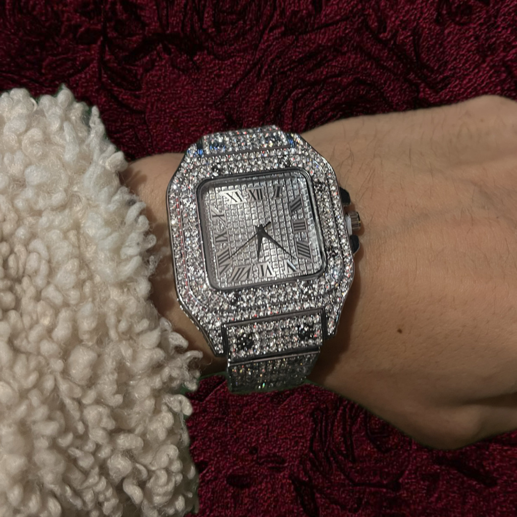 RICH ICED OUT CARTI WATCH