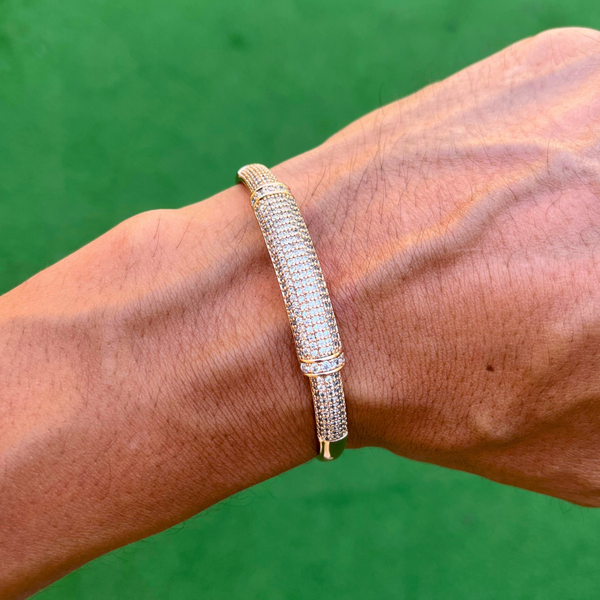 RICH ROSE DIAMOND BRACELET (Gold Plated)