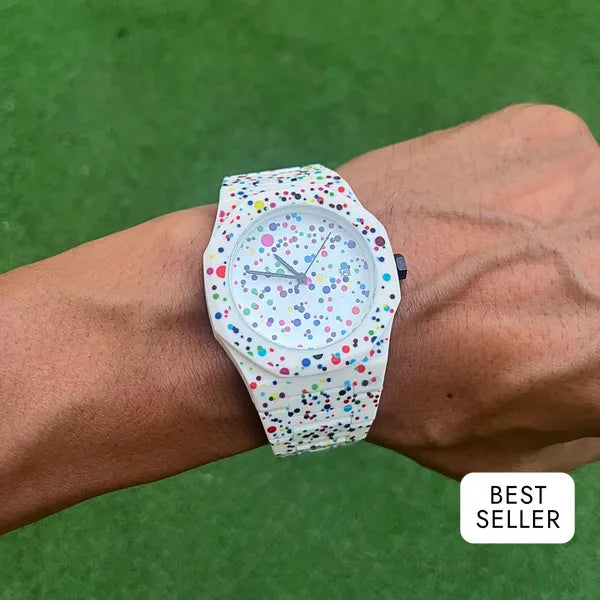 RICH MATTE PAINTFUL WHITE PREMIUM WATCH