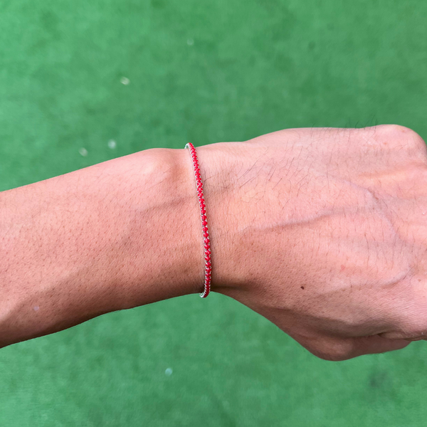 RICH ONE ROW RED DIAMOND (FLEXIBLE)