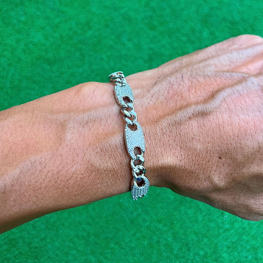 RICH DIAMOND GUCCI CLASSICO BRACELET (Gold Plated)