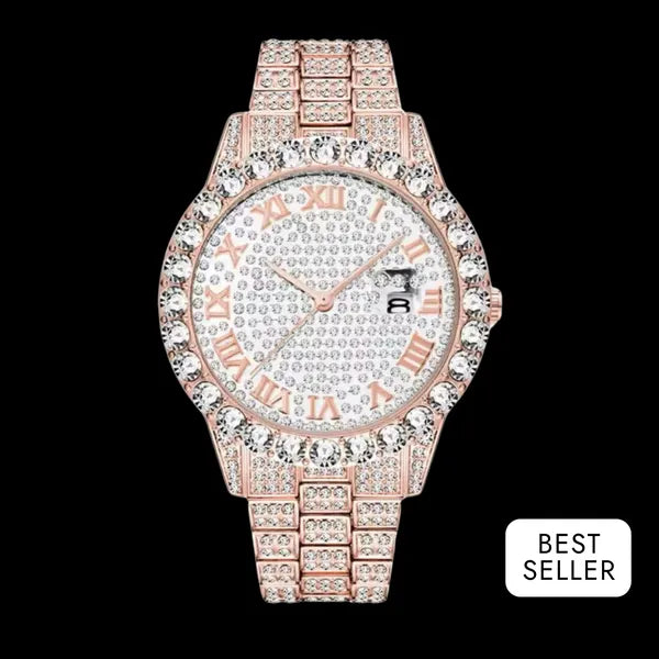 RICH ROSE DIAMOND WATCH (Ön Sipariş)