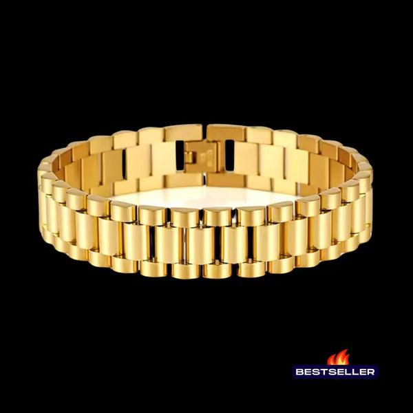 RICH ROLLY GOLD BİLEKLİK (Paslanmaz Çelik)