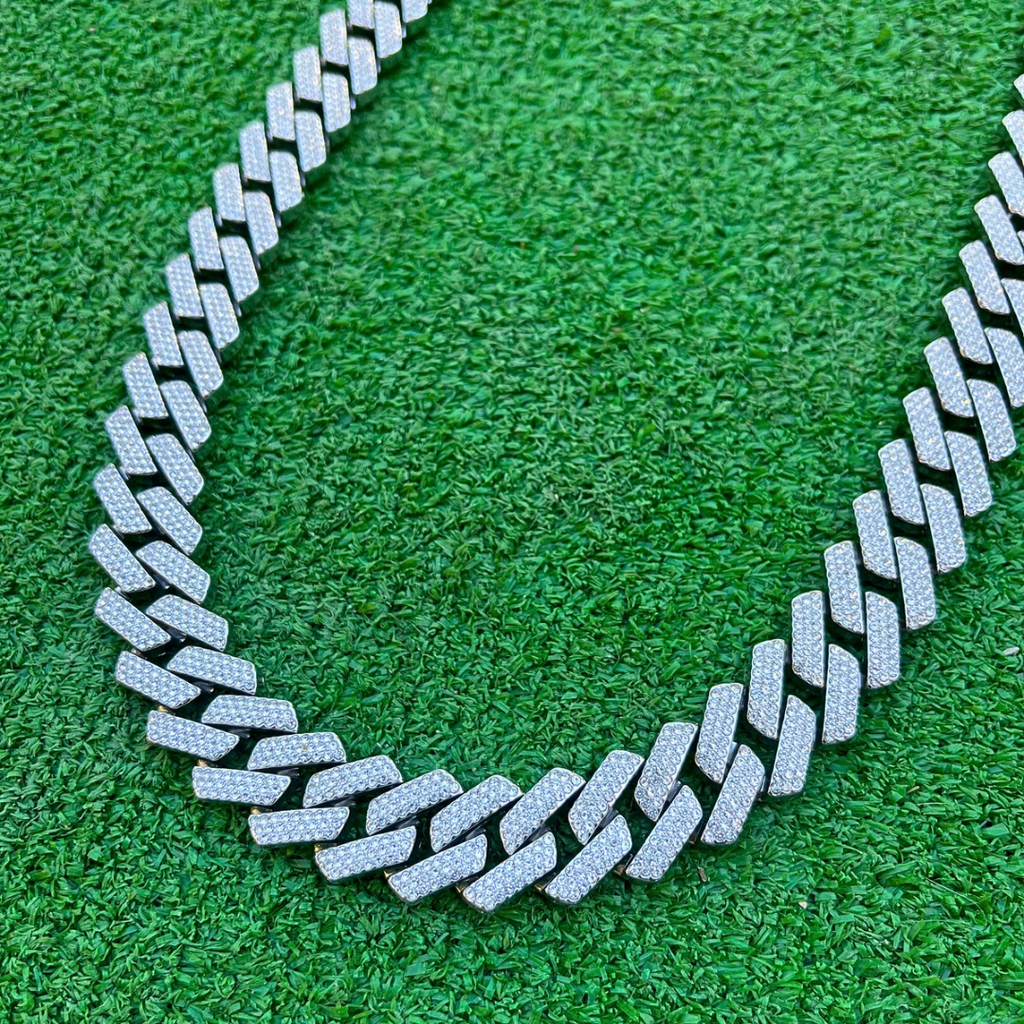 RICH DIAMOND MIAMI CHAIN 20mm (Bakır)