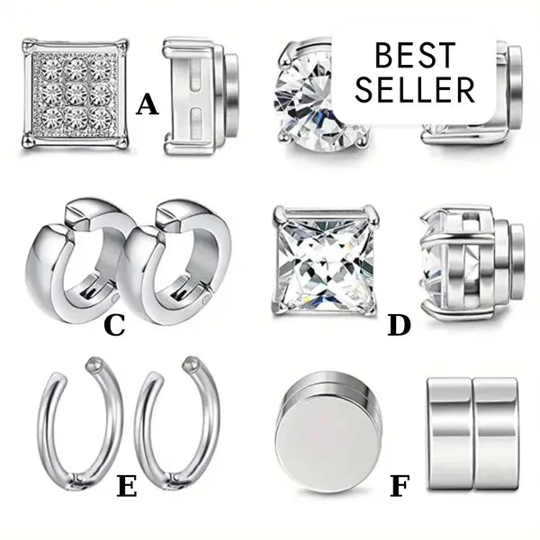 RICH MAGNETIC EARRING