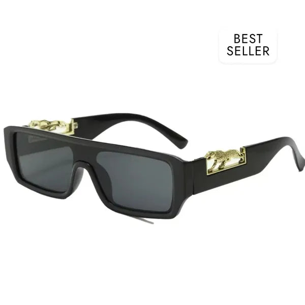RICH BLACK LEOPAR EYEWEAR