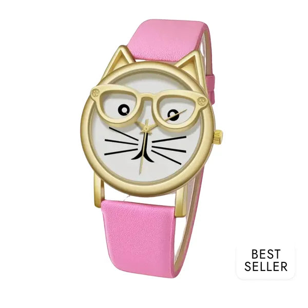 RICH PINK CAT WATCH (Ön Sipariş)
