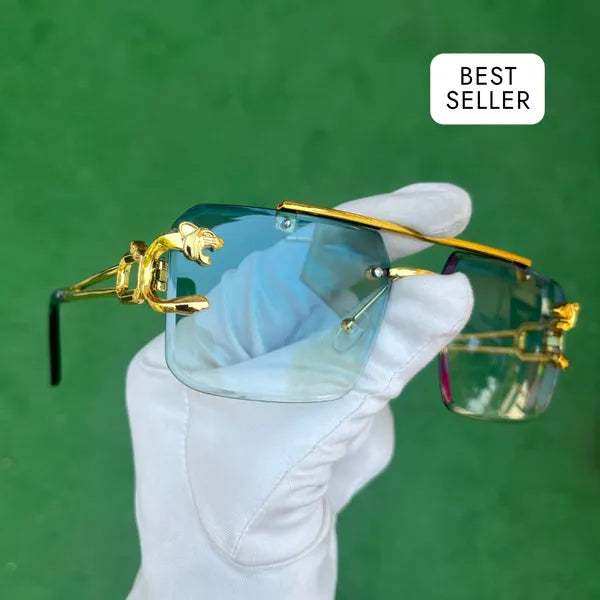 RICH BABY BLUE JAGUAR EYEWEAR