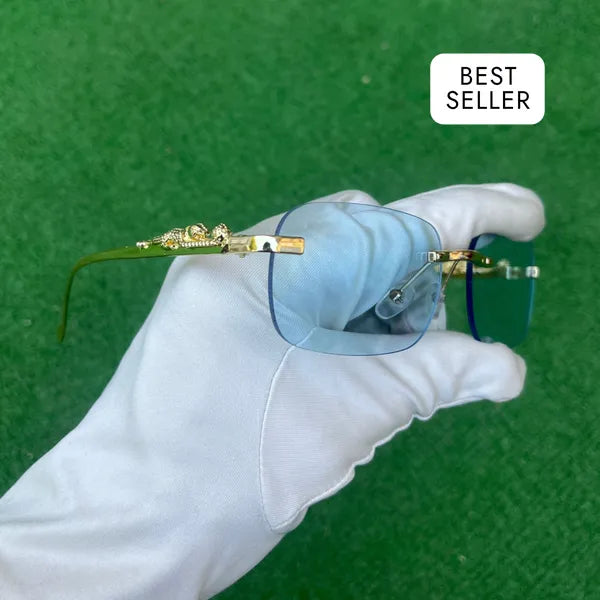 RICH BABY BLUE TIGER EYEWEAR No.2