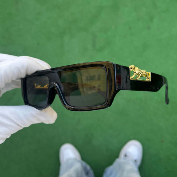 RICH BLACK LEOPAR EYEWEAR