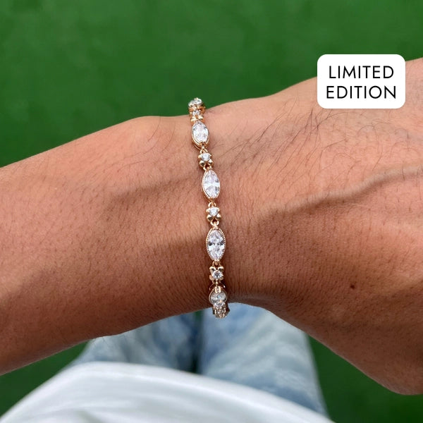 RICH PREMIUM ROSE DIAMOND BRACELET (First Class)