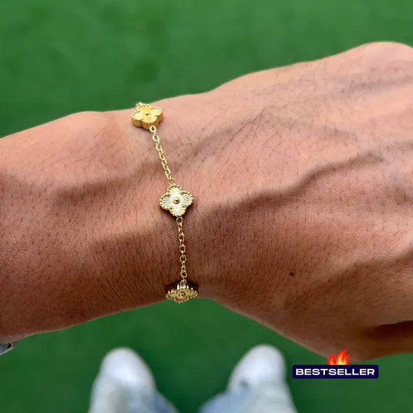 RICH LUI MINI GOLD EDITION BİLEKLİK (Paslanmaz Çelik)