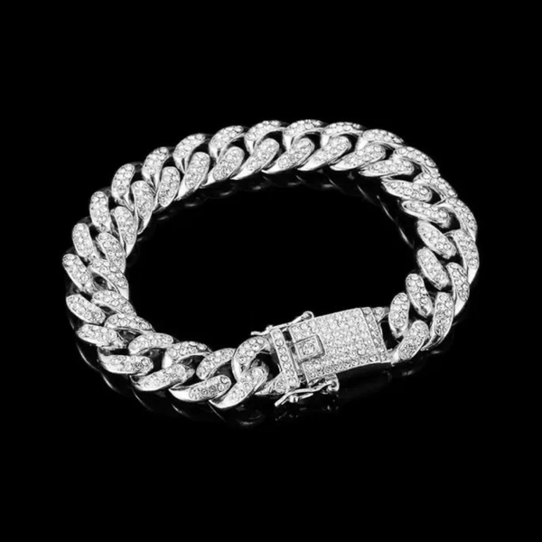 RICH DIAMOND CUBAN BRACELET