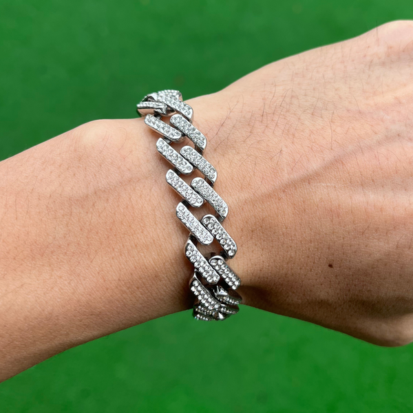 RICH ICED OUT DRAGON BRACELET 14mm (Limited Edition)