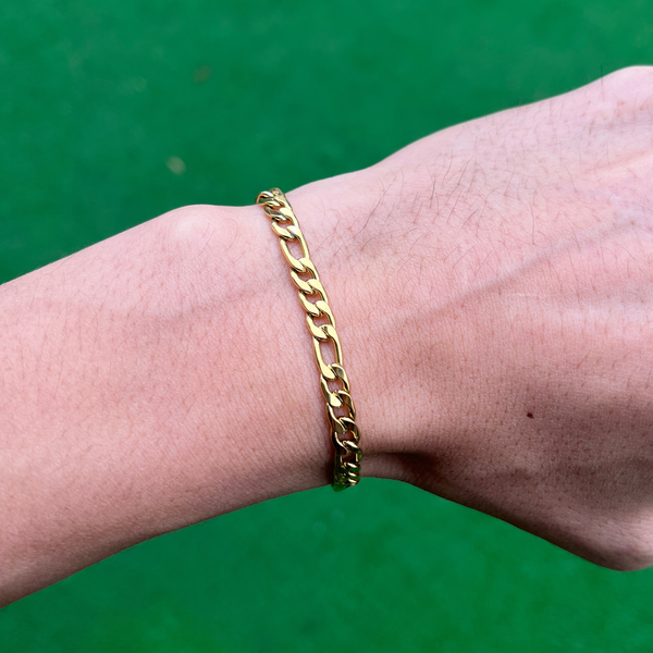 RICH ROYAL KING CLASSICO GOLD BİLEKLİK (Paslanmaz Çelik)