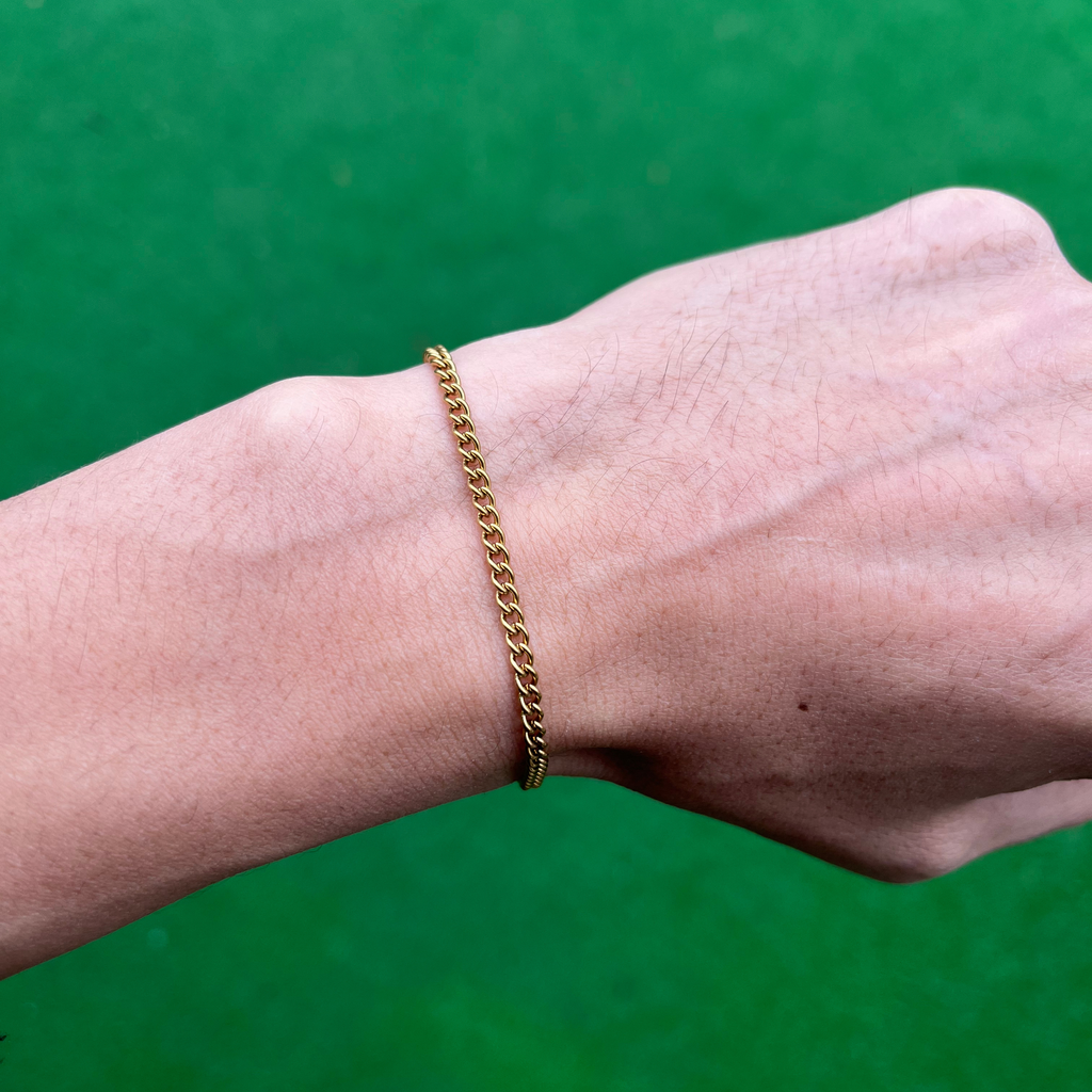 RICH CLASSICO GOLD BİLEKLİK (Paslanmaz Çelik)