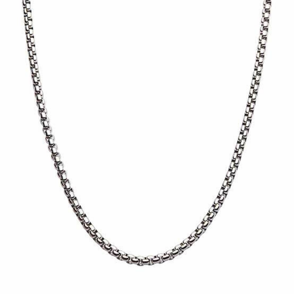 RICH SILVER ROUND CHAIN 2mm (Paslanmaz Çelik)