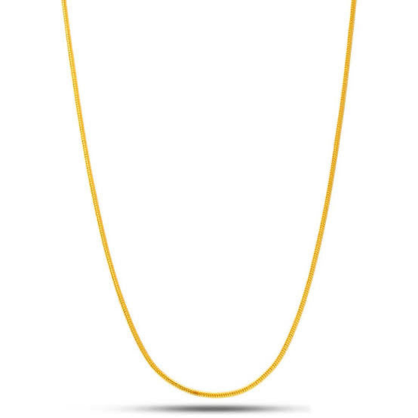 RICH GOLD SNAKE CHAIN 1mm (Paslanmaz Çelik)